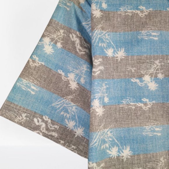 Molokai Surf Co Men's Hawaiian Print Shirt Size L - Picture 3 of 11